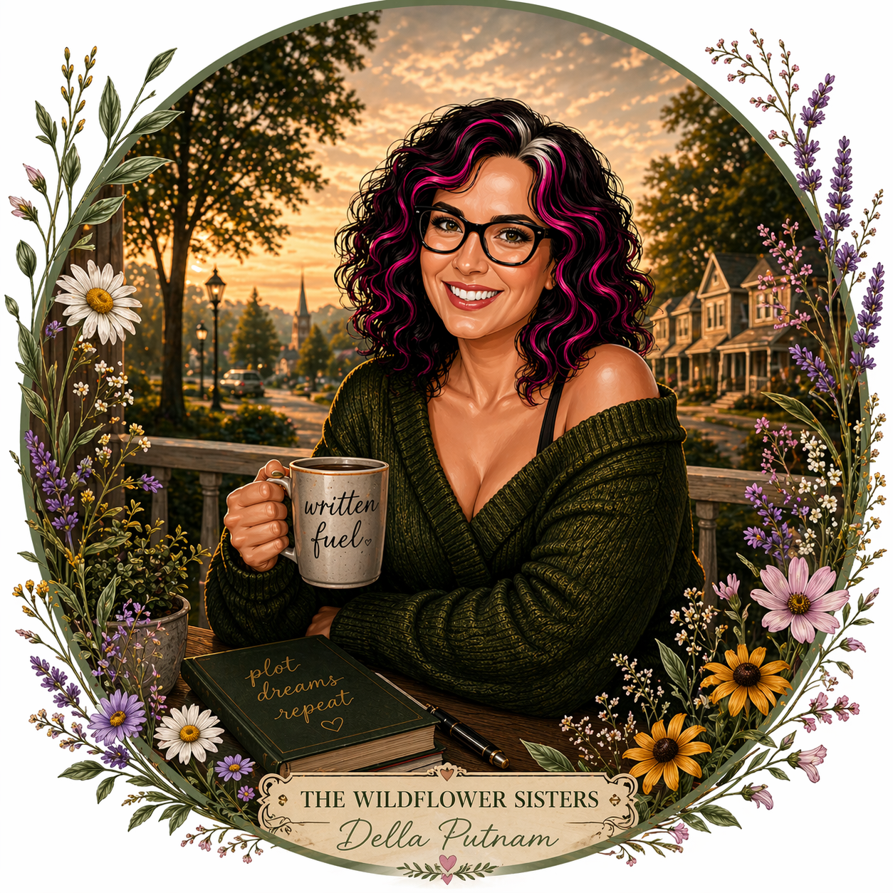 Della Putnam — wildflower portrait